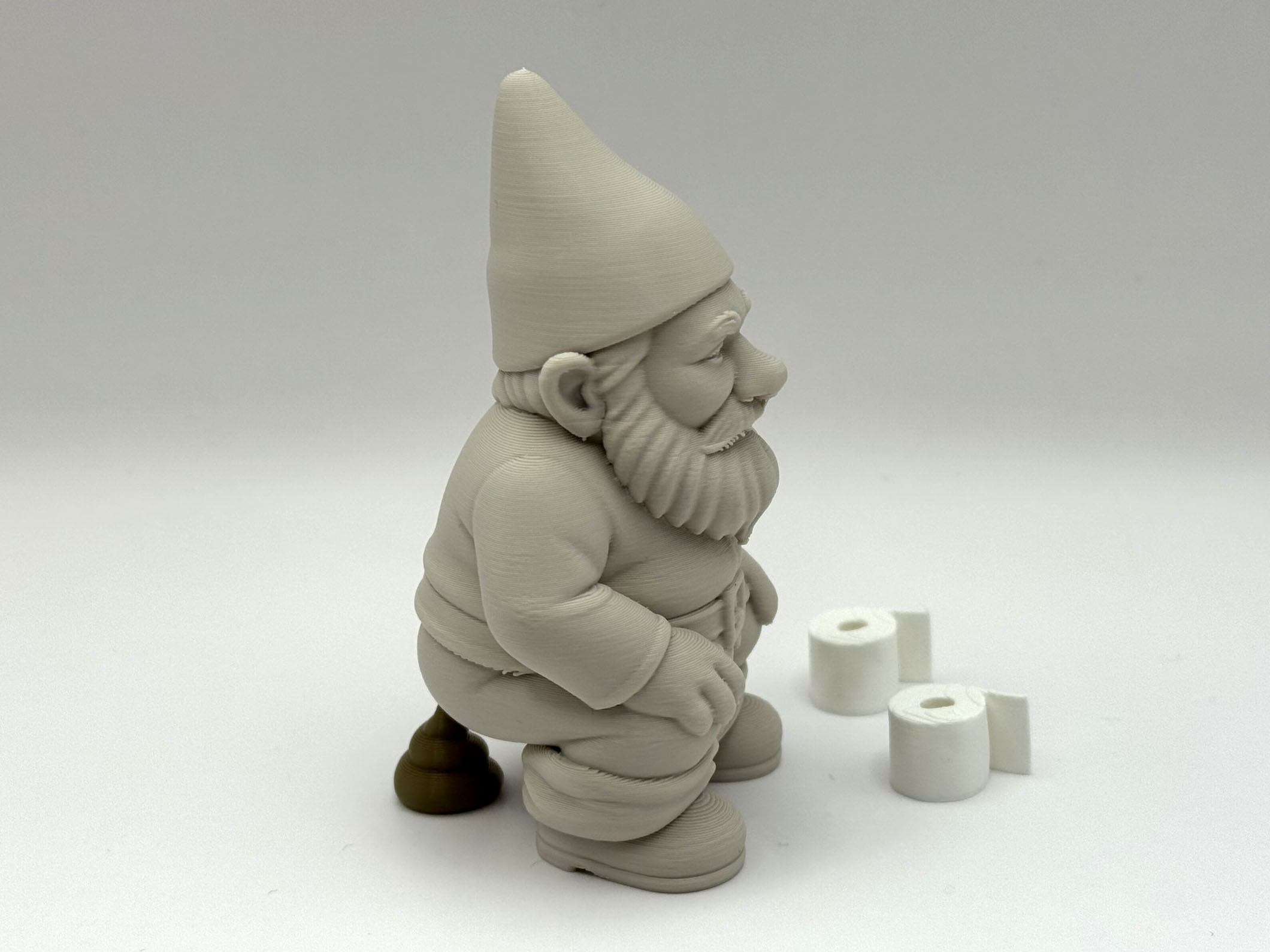Pooping Garden Gnome