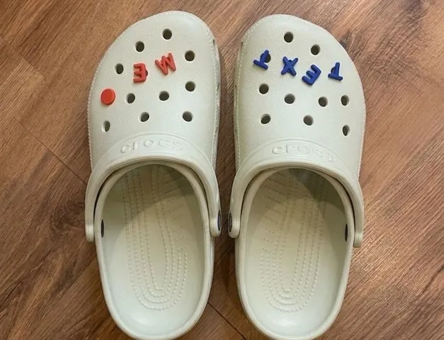 Spell anything on Crocs