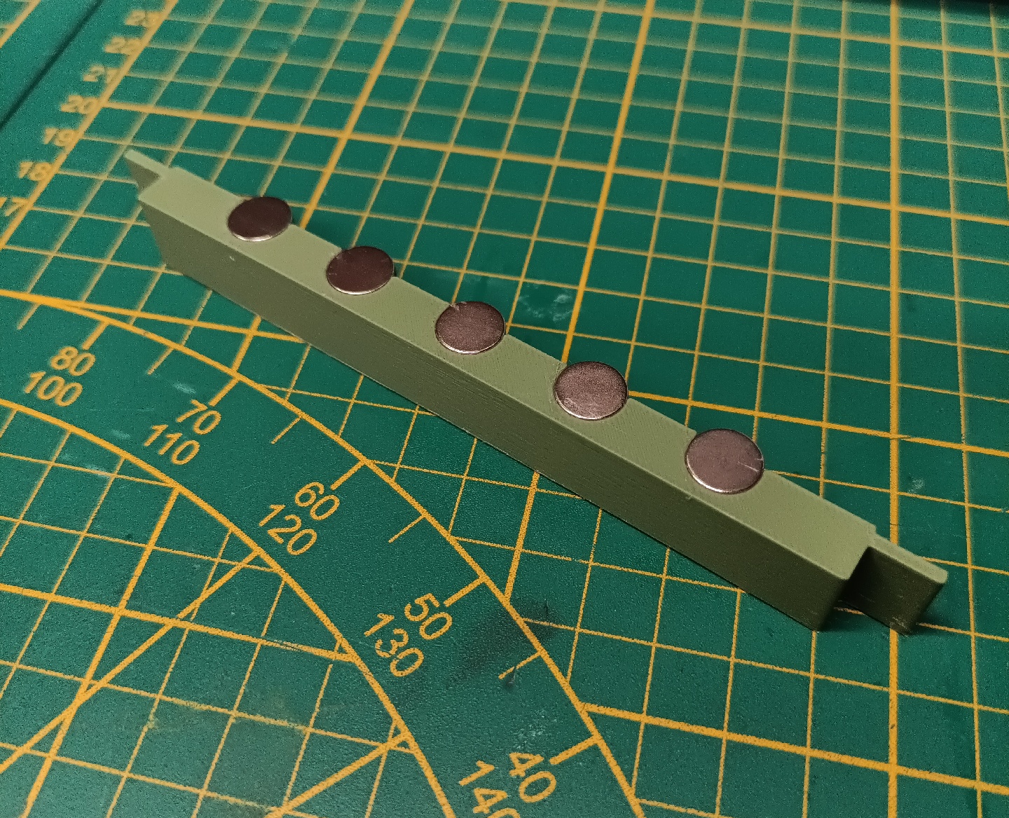 Kugelfangeinsatz 14x14cm Magnete 10x2mm