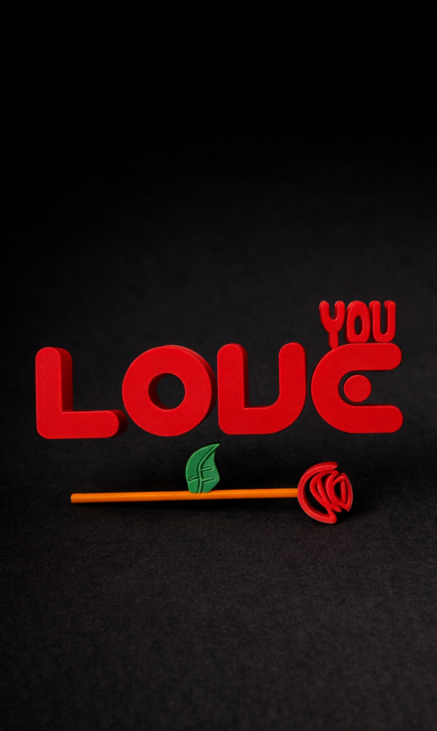 Valentine Set – “LOVE YOU”