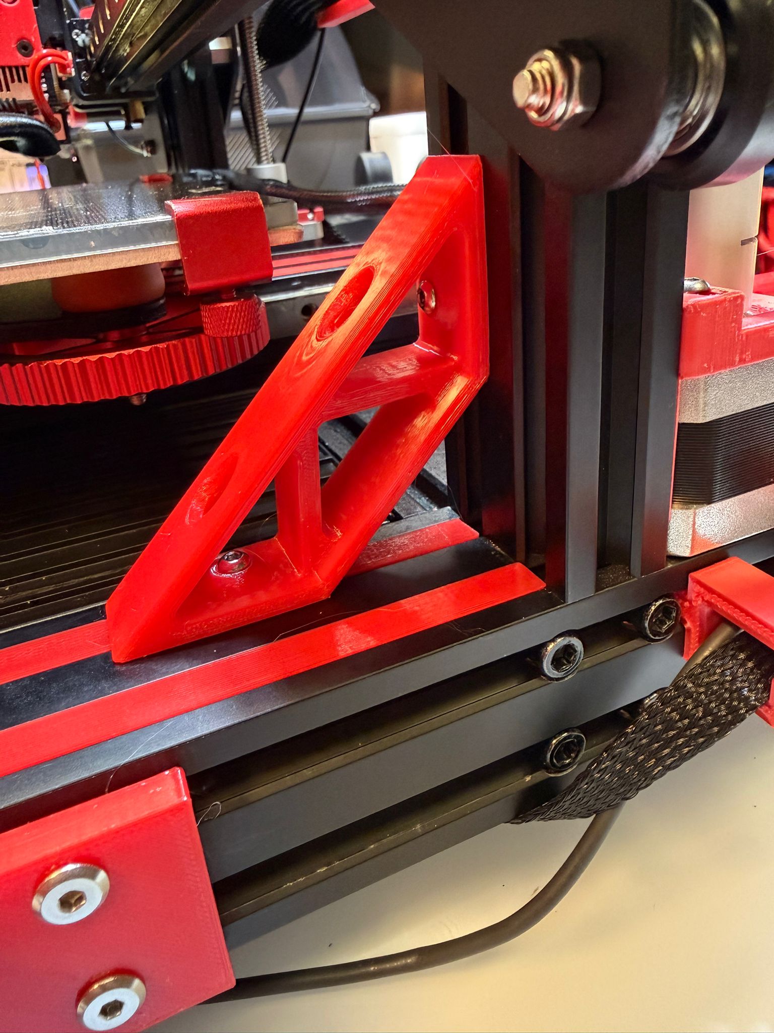 Ender 3 - Z Gantry Stabiliser + RaspiCam Module 3 Mount / Logitech Cam Mount