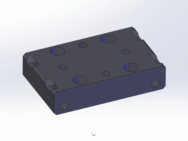 EVA 3.0 Hex Nut MGN 12H Top Endstop + Sensorless