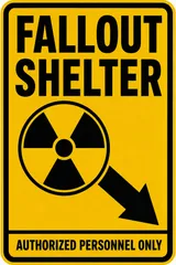 Fallout Shelter Sign