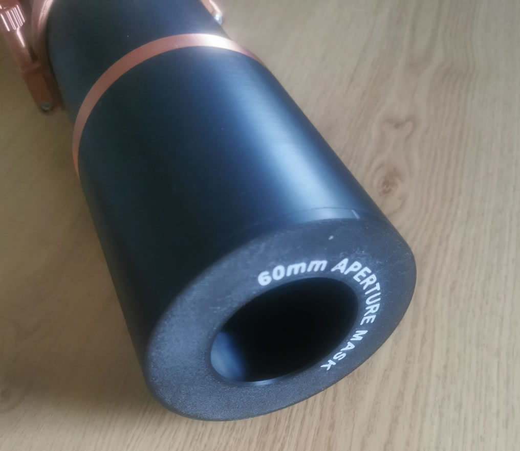 60mm APERTURE MASK