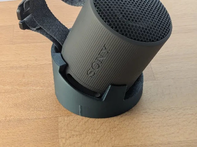 Sony Bluetooth Speaker angled stand