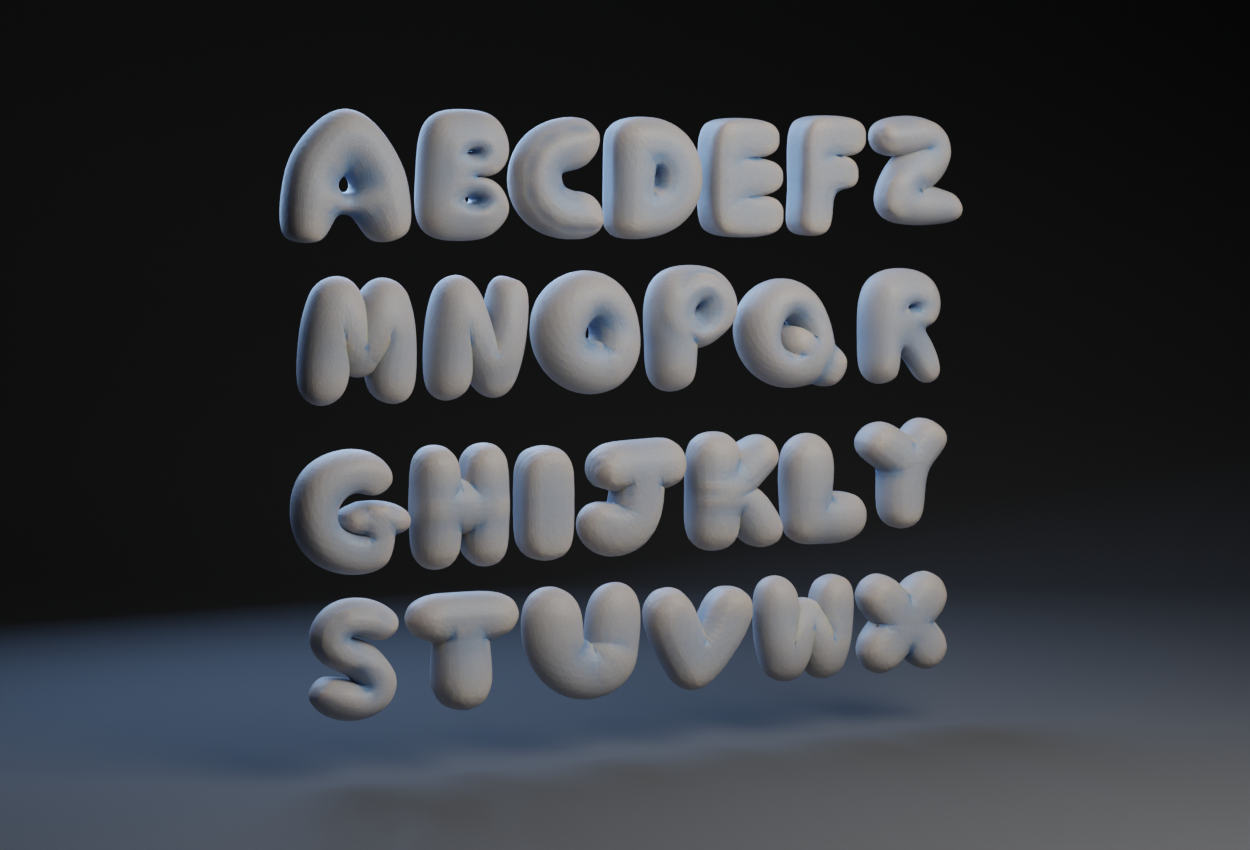 Bubble Letters