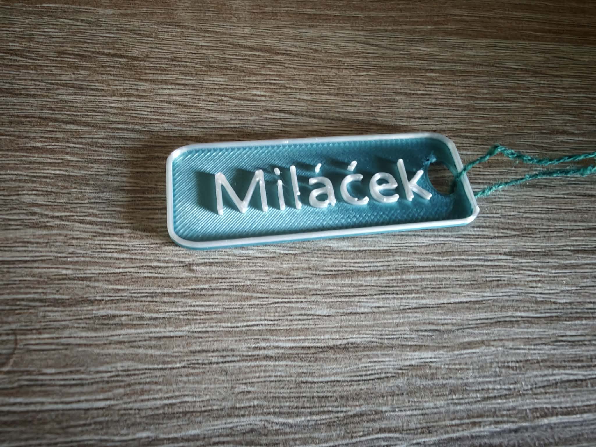 Jmenovka na dárky 3D model