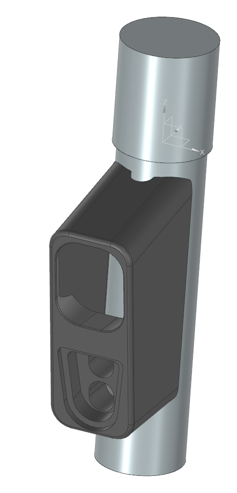 Lampengehäuse für SoFlow E-Trotinett