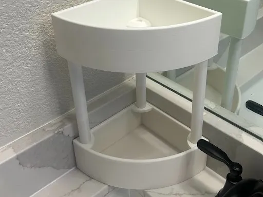 Corner Organizational Shelf
