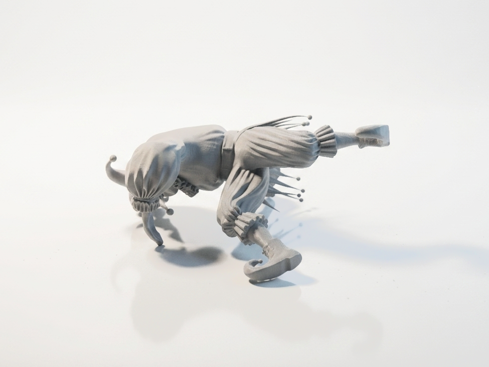 Jester Figurine Fantasy Mythology 3D Printable