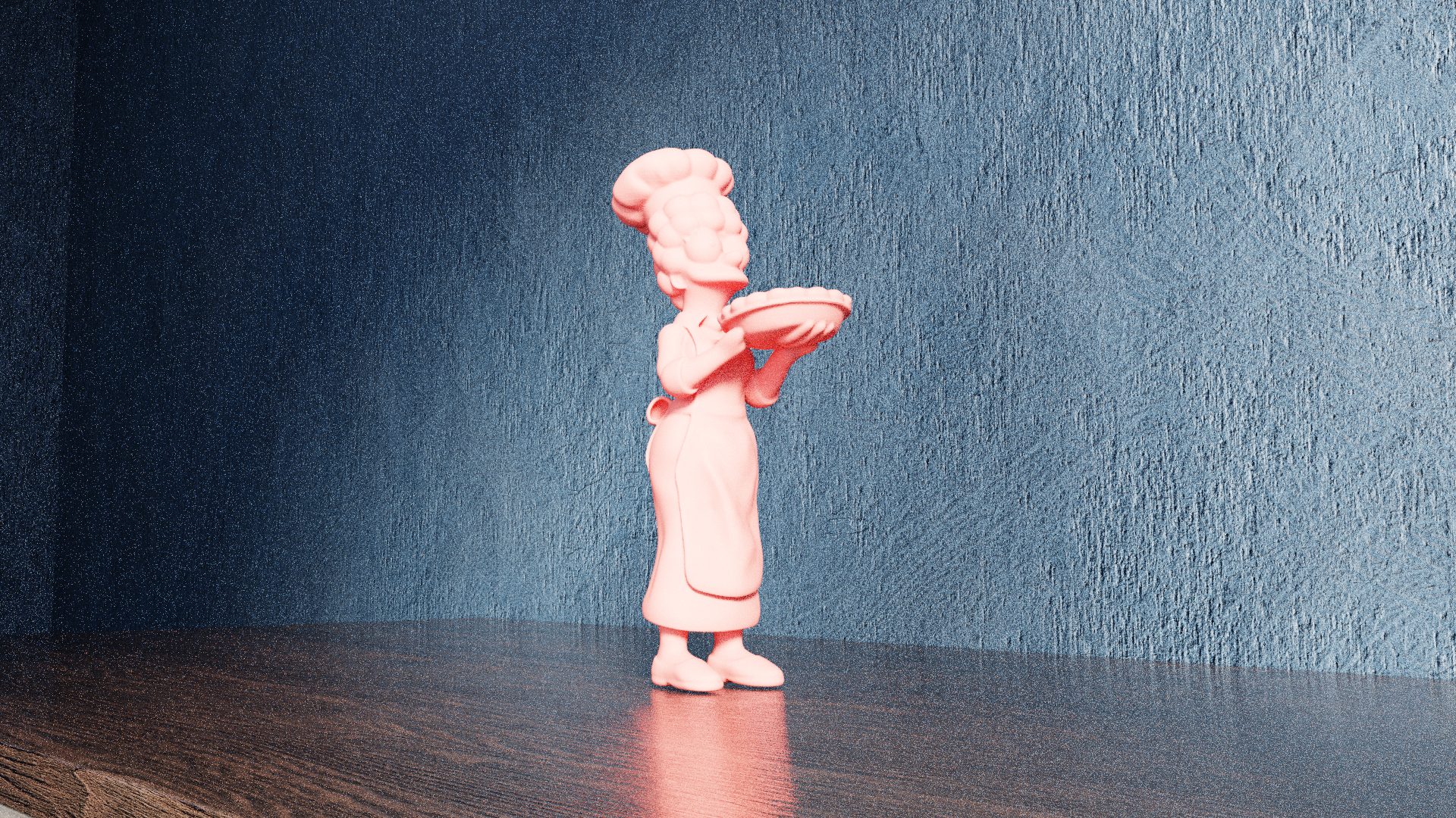 Miniatura 4 do modelo 3D Chef Marge Simpson