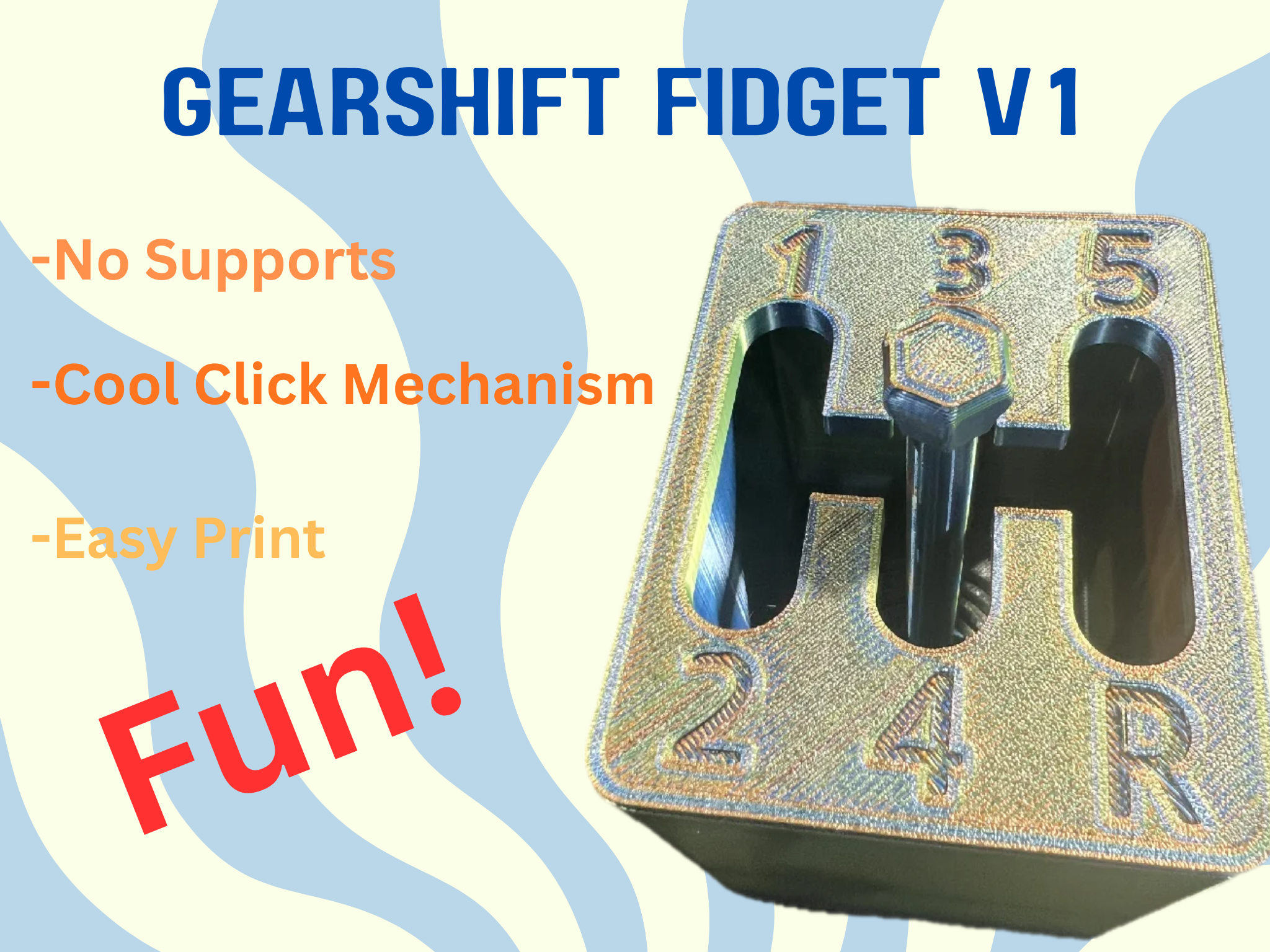 Gearshift Fidget - No supports 1.1