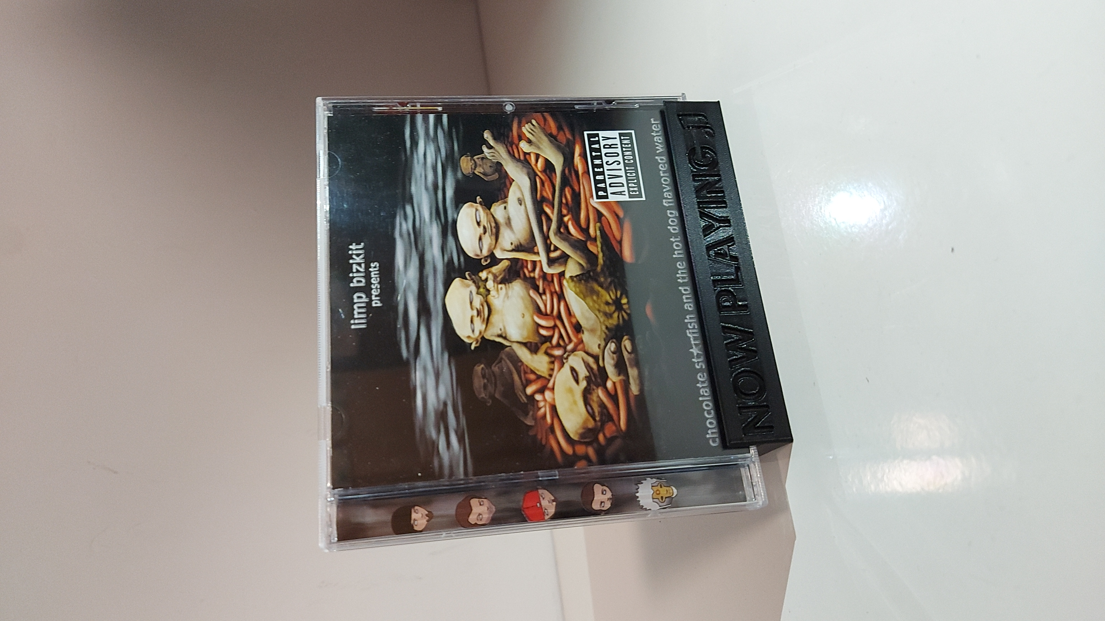 Now playing cd holder