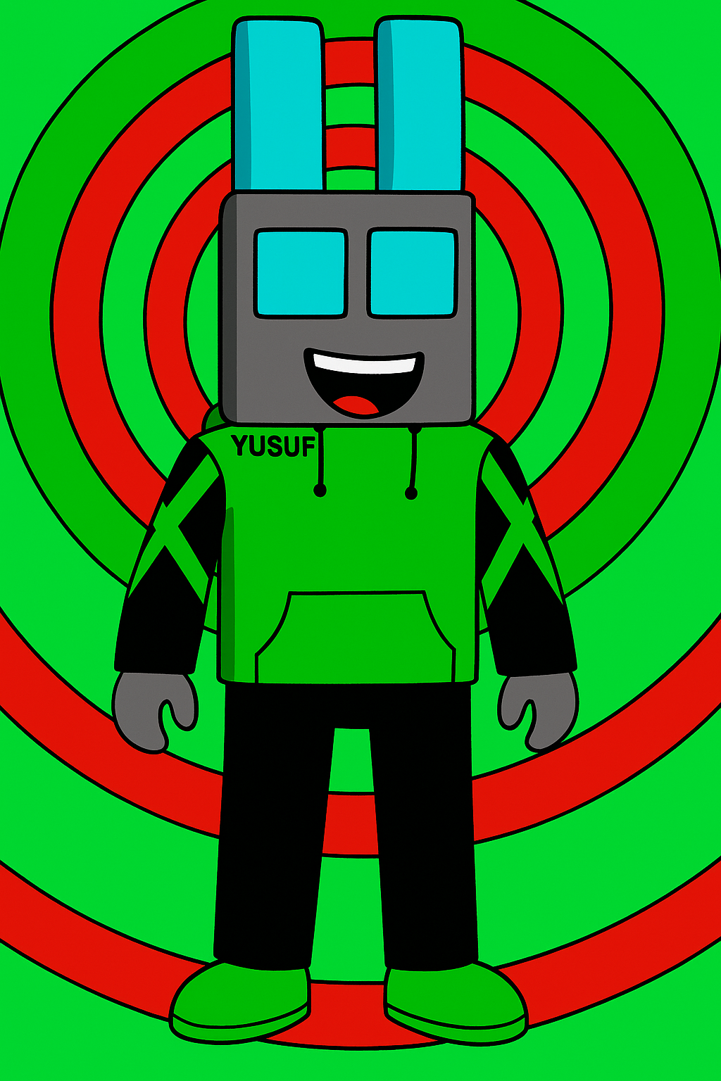 pixel action figure
