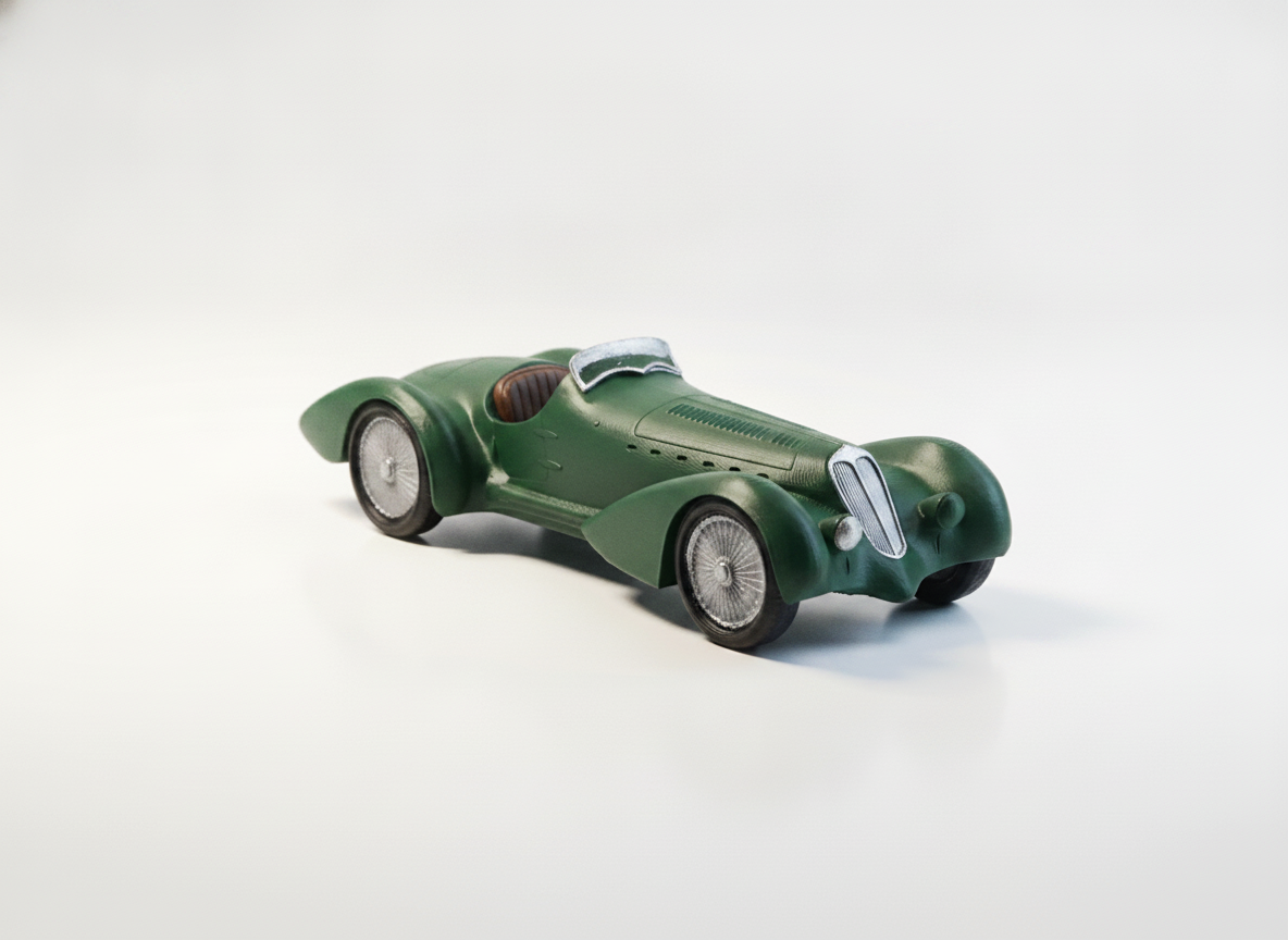 Alfa Romeo 8C 2900 Spider Ultra Detailed Model