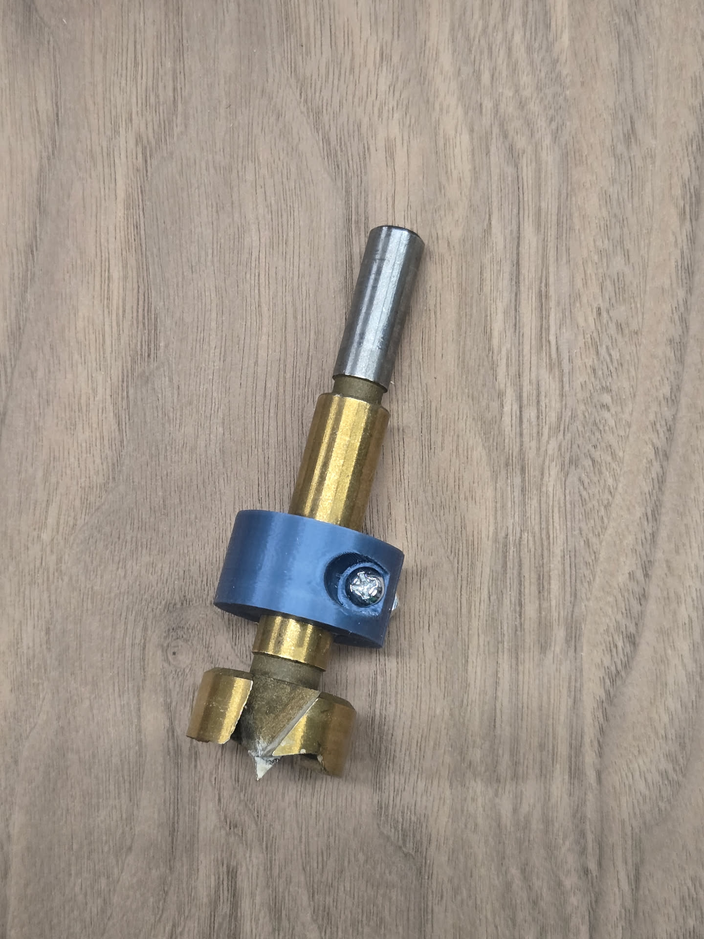 Forstner Bit stop collars