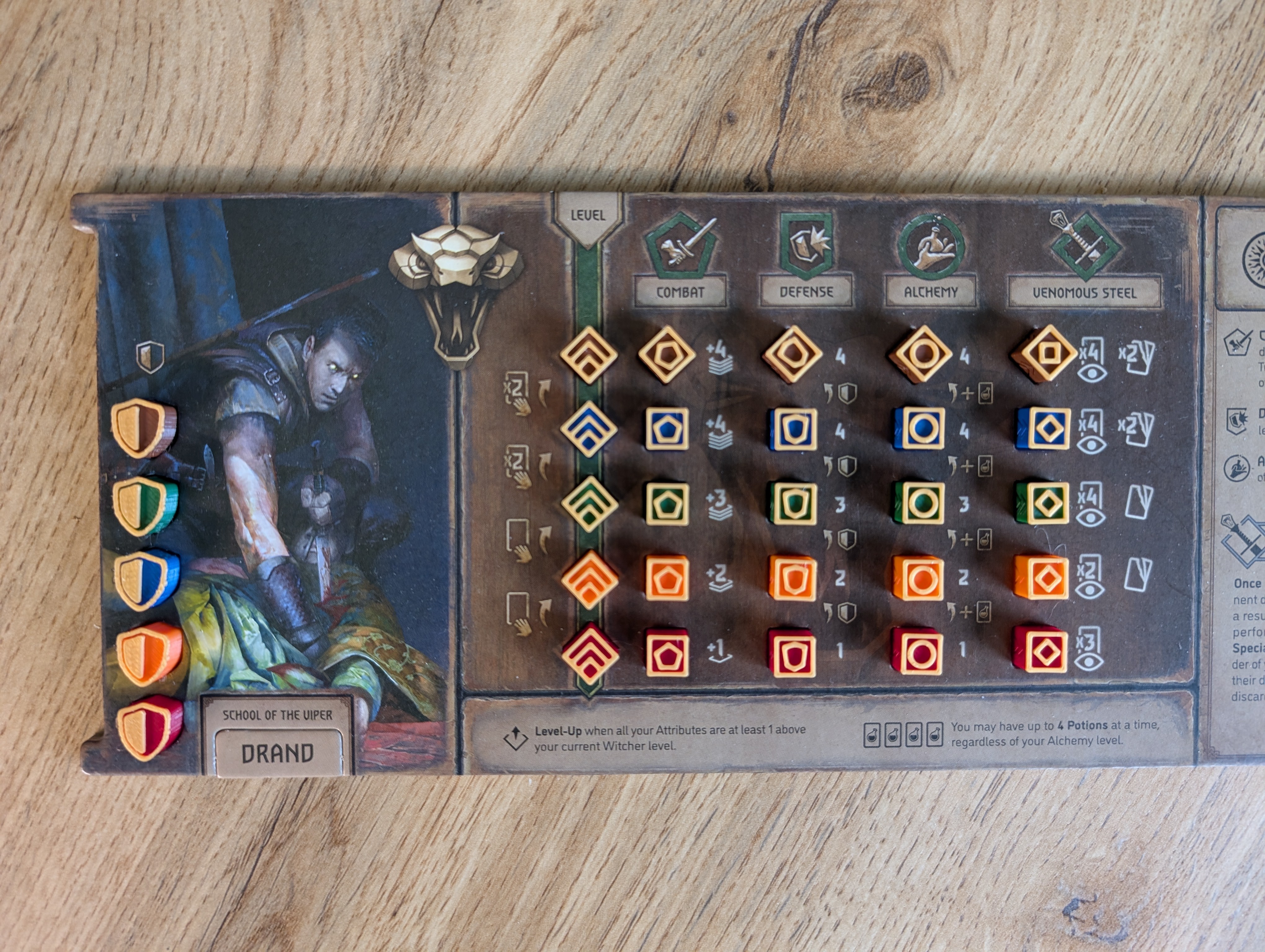 Witcher Old World skill dices — miniatura 2