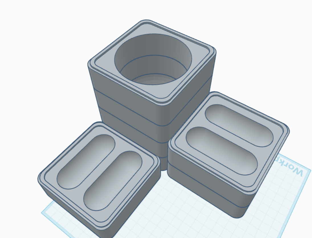 modular desk storage containers/organizers