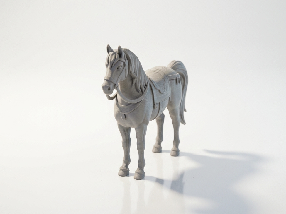 Majestic Horse Figurine Animal Collectible 3D Printable