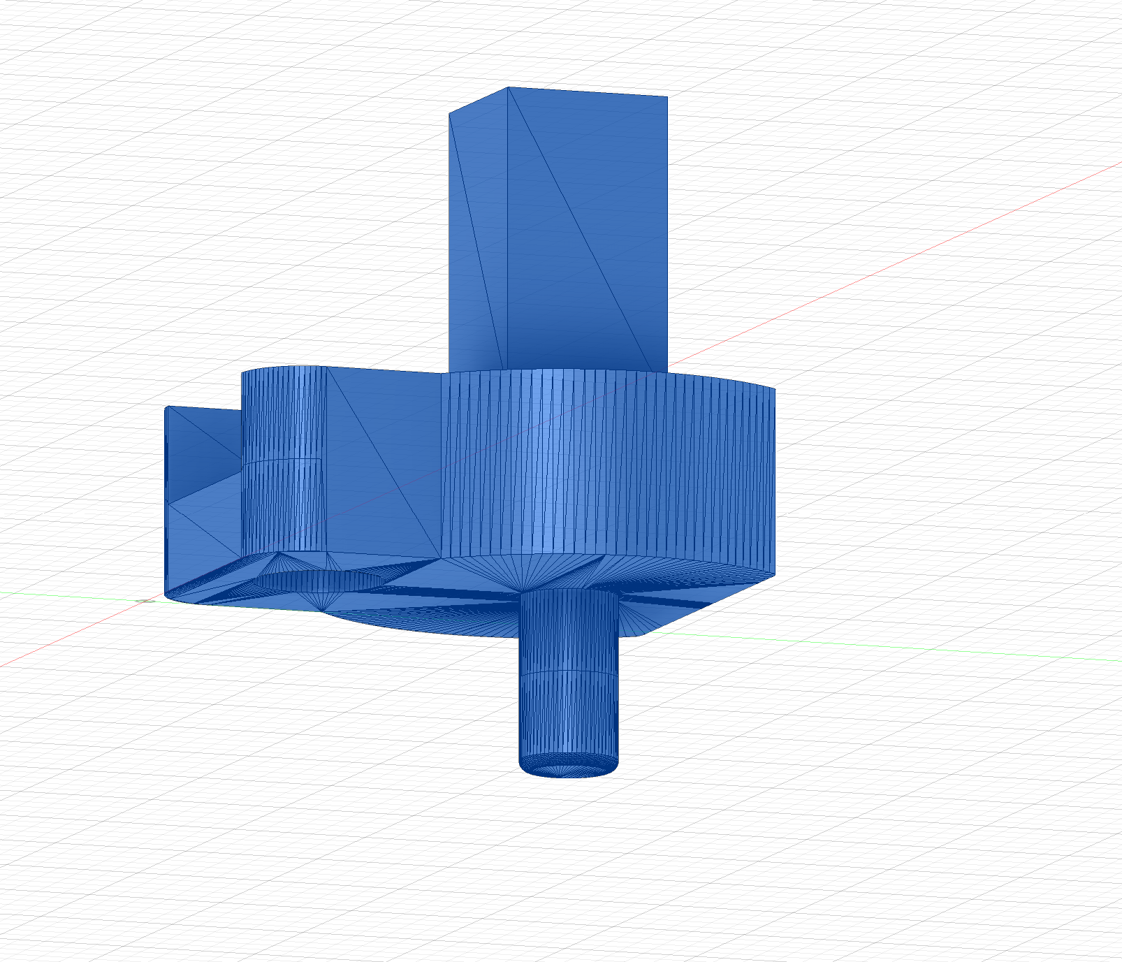 1/4 Inch tool grid socket holder, shortened