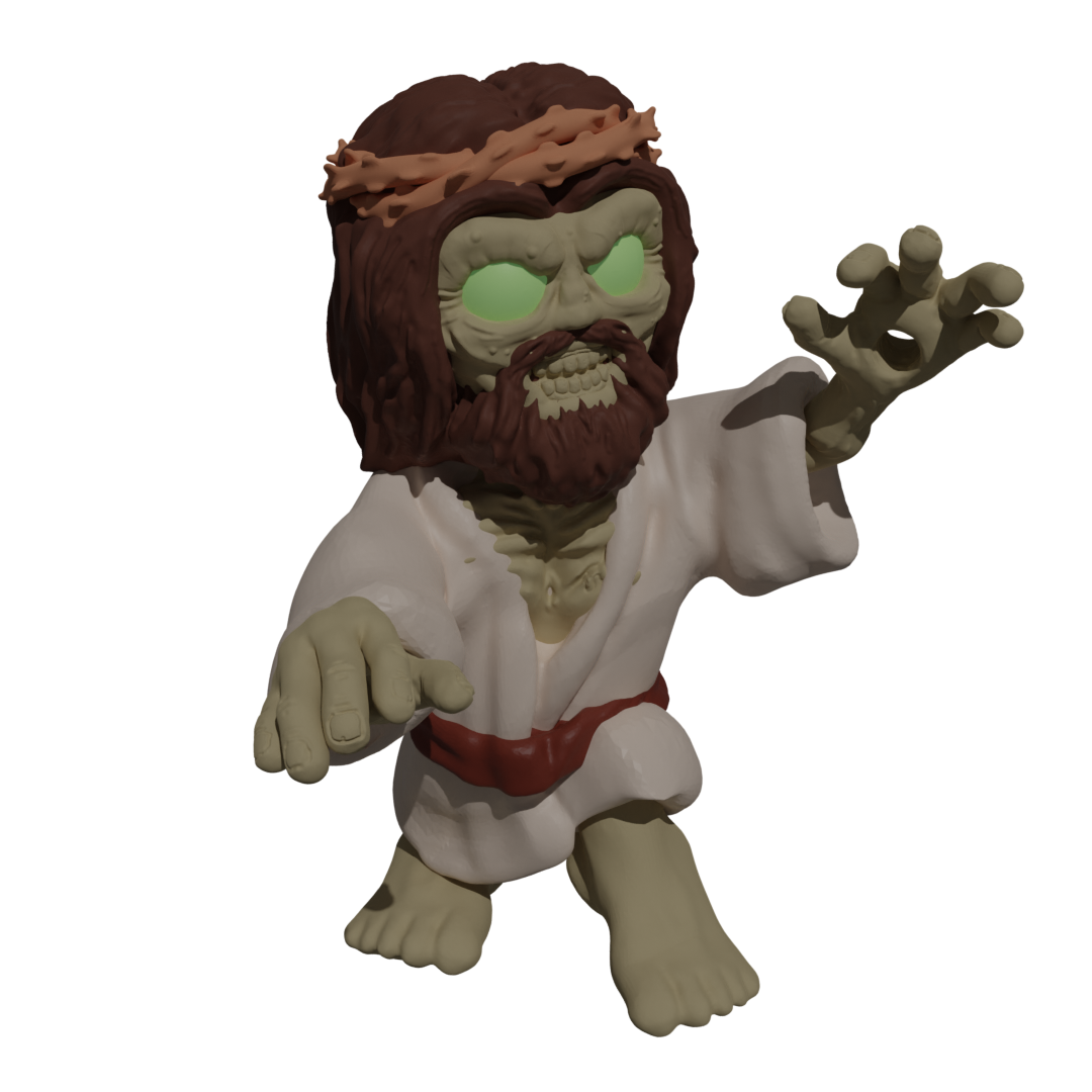Easter Zombie Jesus - Multiple Models — miniatura 4