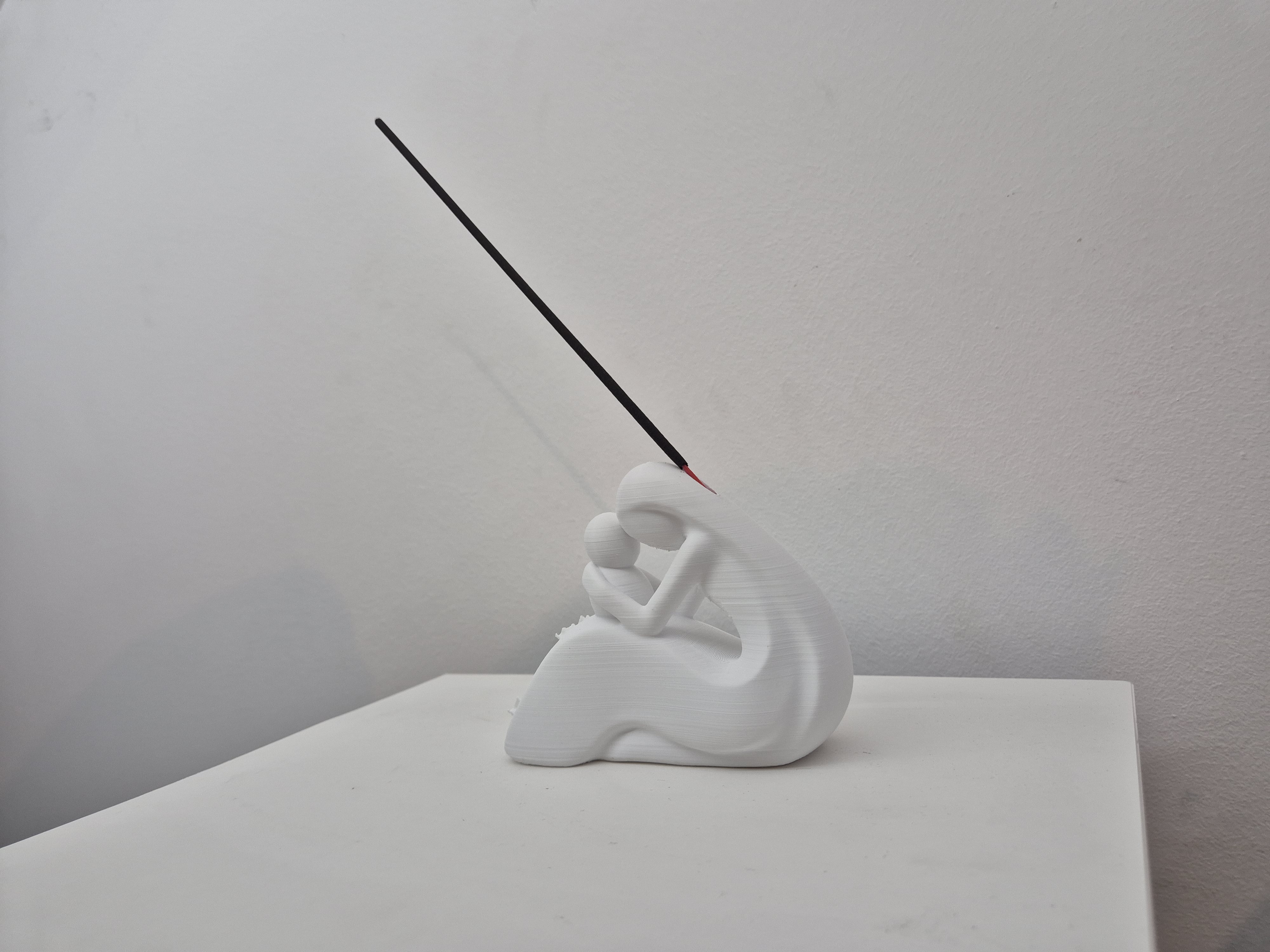 Portaincienso Figura Maternal Abrazando a un Niño