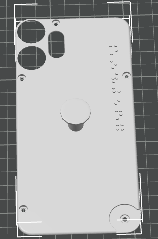 Nothing In Braille and Stand 3D model thumbnail
