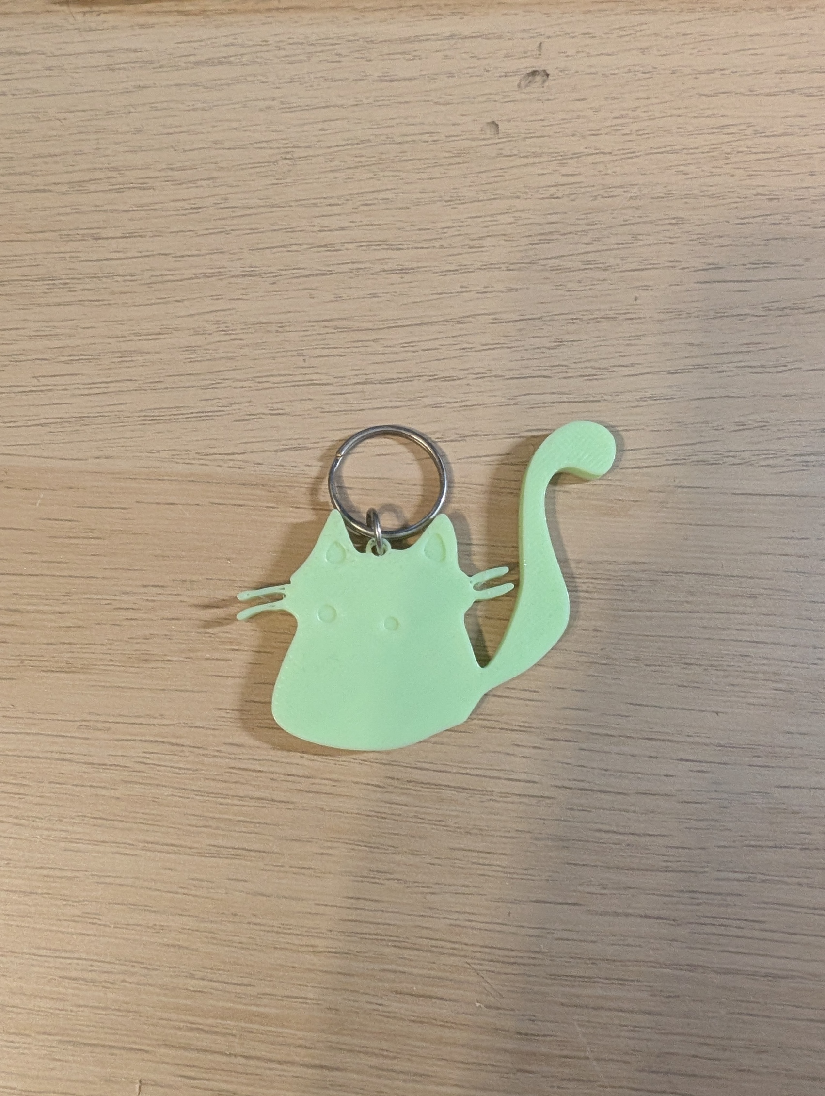 cute cat keychain