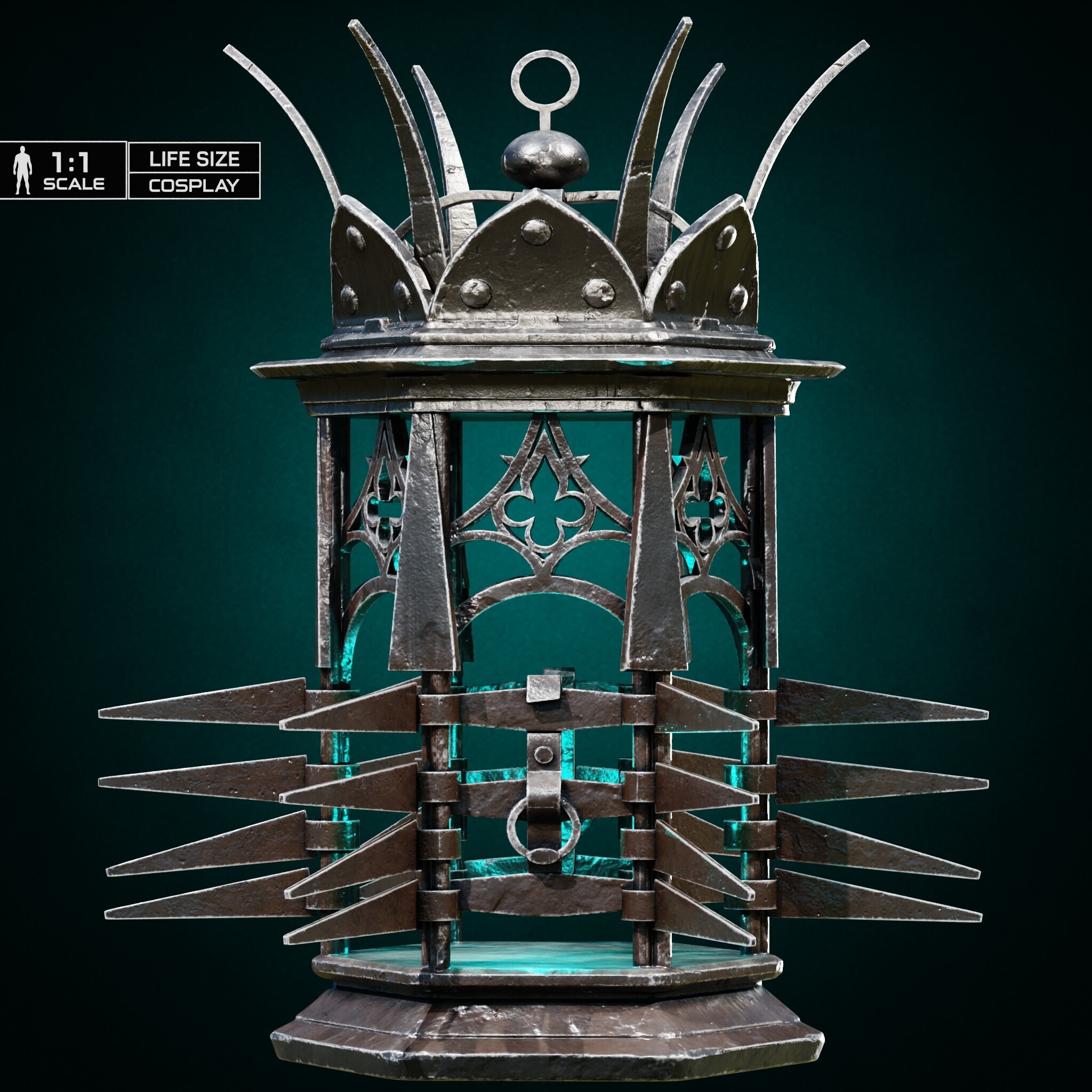 UMBRAL LAMP LORDS OF THE FALLEN I AND II COSPLAY FAN ART STL