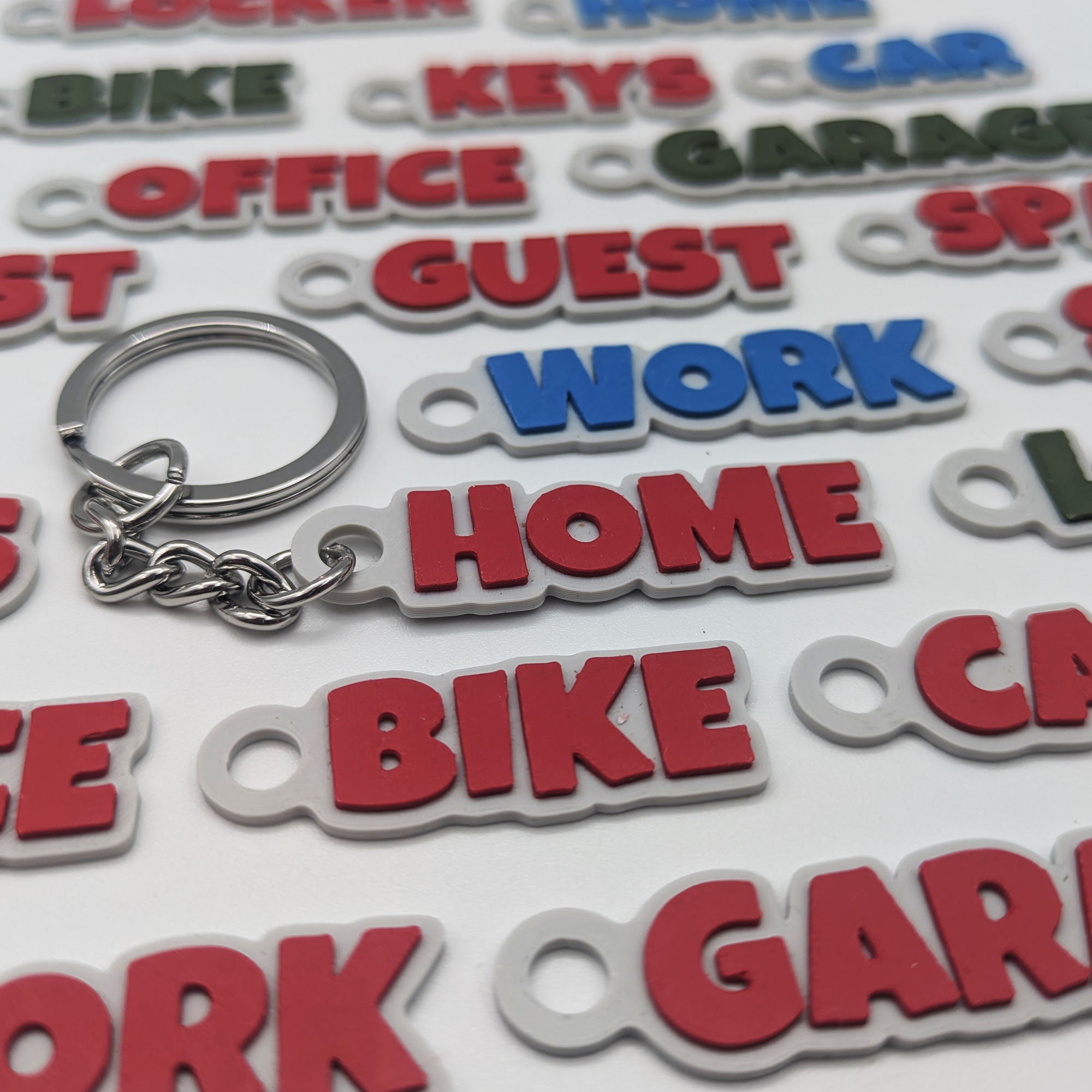 Keychain tags - Functional Pack