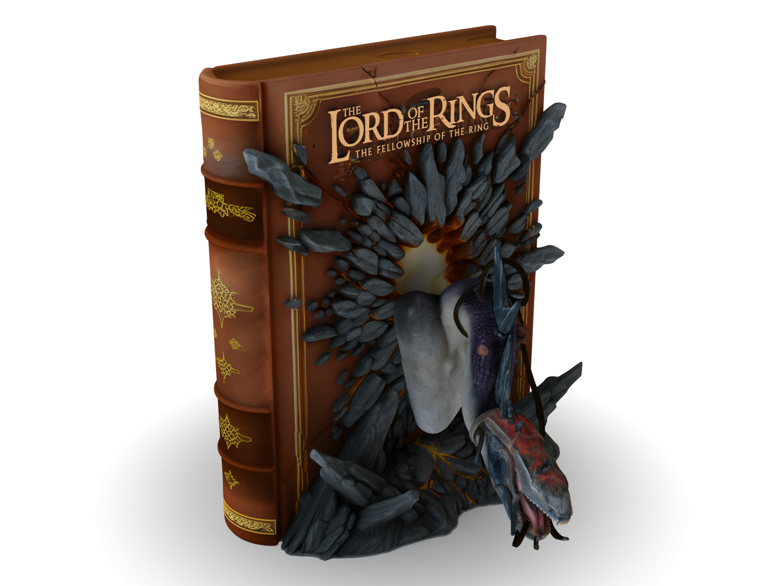 Yüzüklerin Efendisi_Kitap Serisi_Fellbeasts ( Lorfd Of The King )
