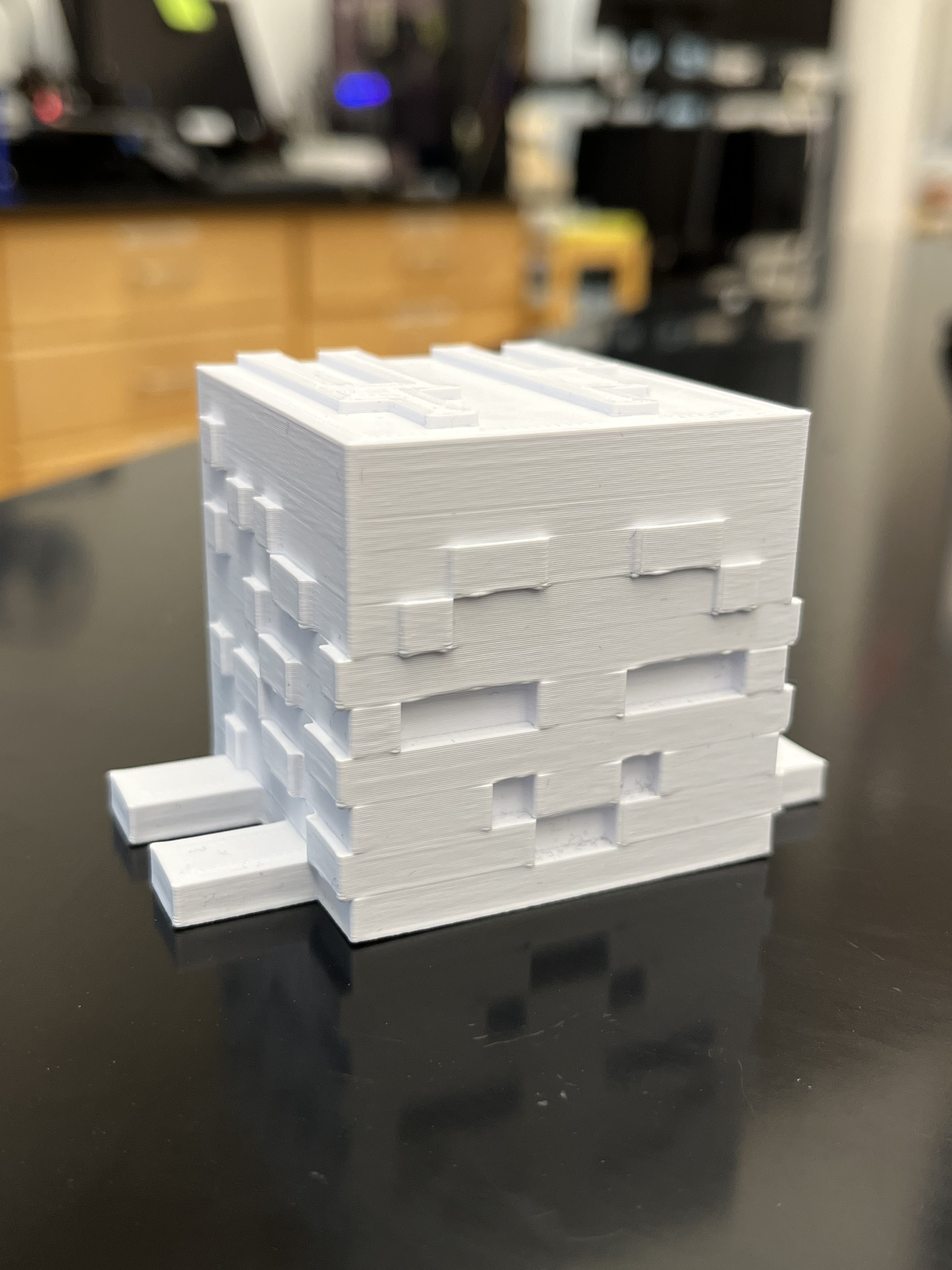 Miniatura 2 do modelo 3D Dried Ghast - Minecraft
