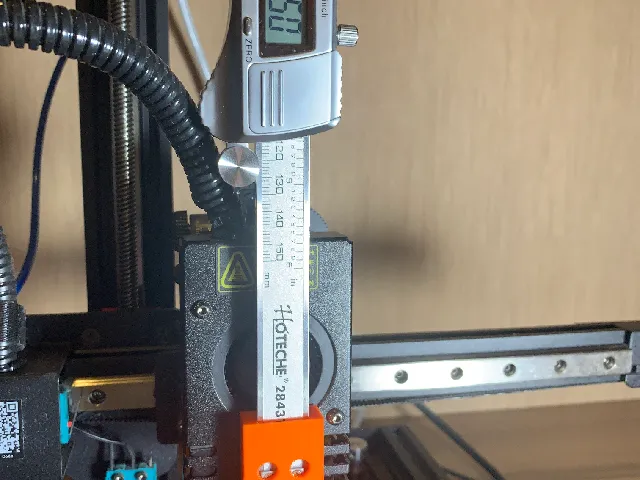 Kp3s Pro v1 Bed Tramming Caliper Holder