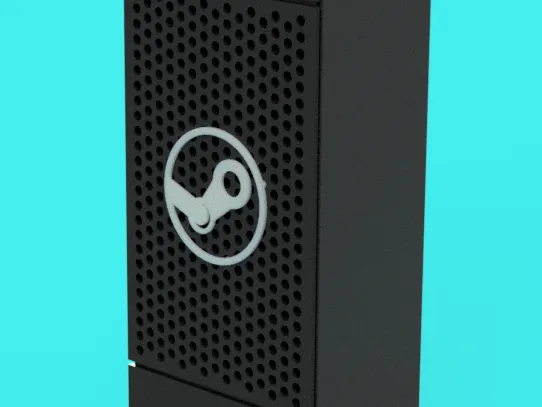 Steam Box 5 Slim — BC250 Vertical Mini PC Case