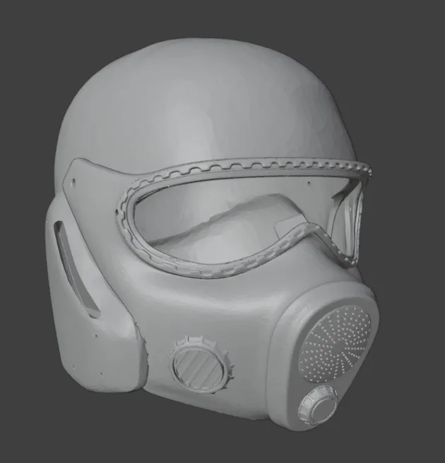 Metro 2033 - Ranger Helmet by Ondrus_CZ | Download free STL model