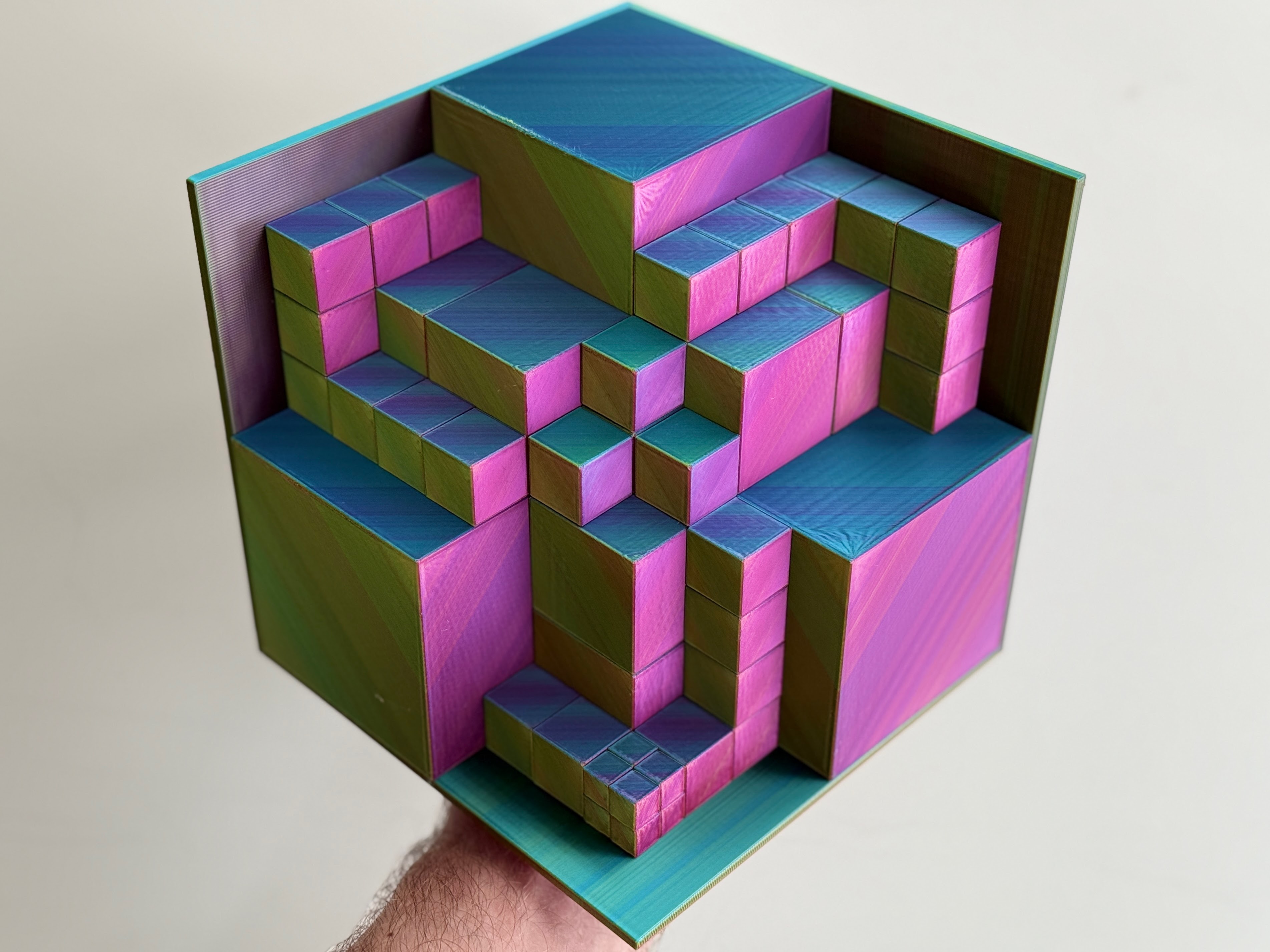 XL Cubic Build Surface + Dual-Purpose Base for Endless Design Blocks 90 Degree System — thumbnail 3