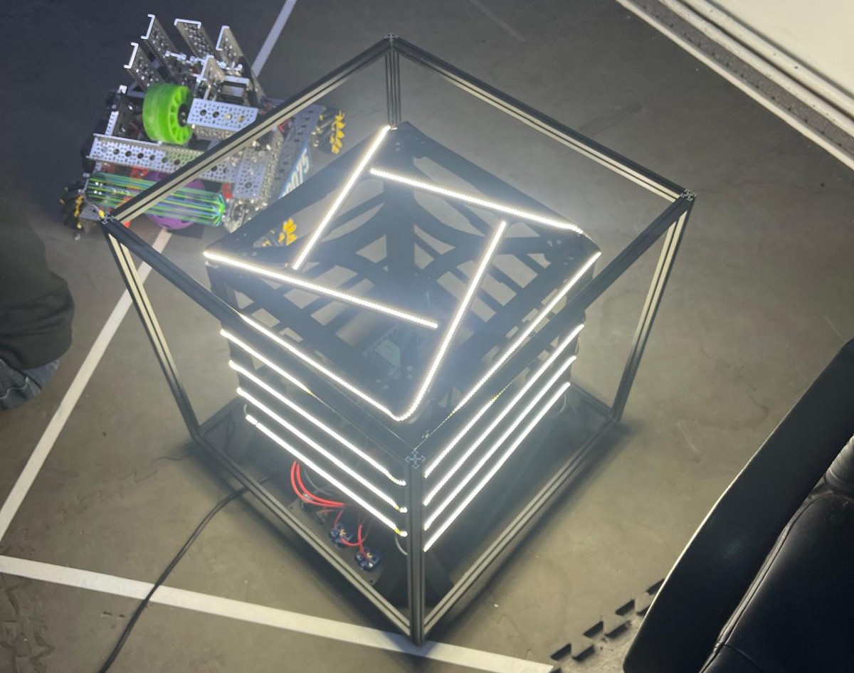 Boron - Light cube for logo display