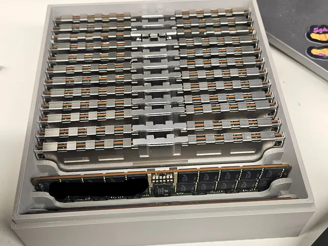 DDR5 RDIMM / UDIMM Box With Lid