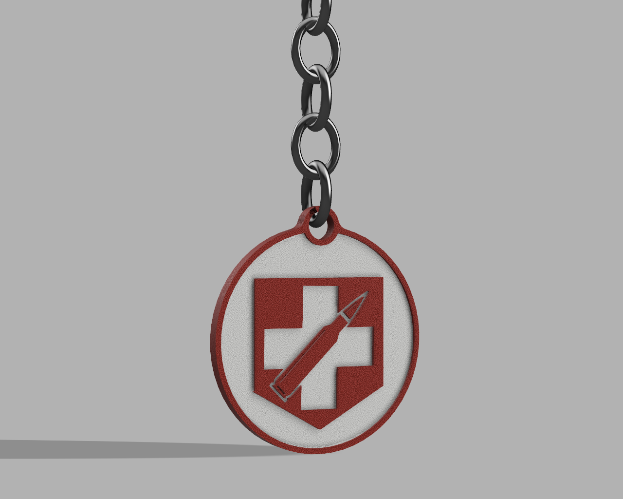 Miniatura 2 do modelo 3D Juggernog Perk Machine keychain