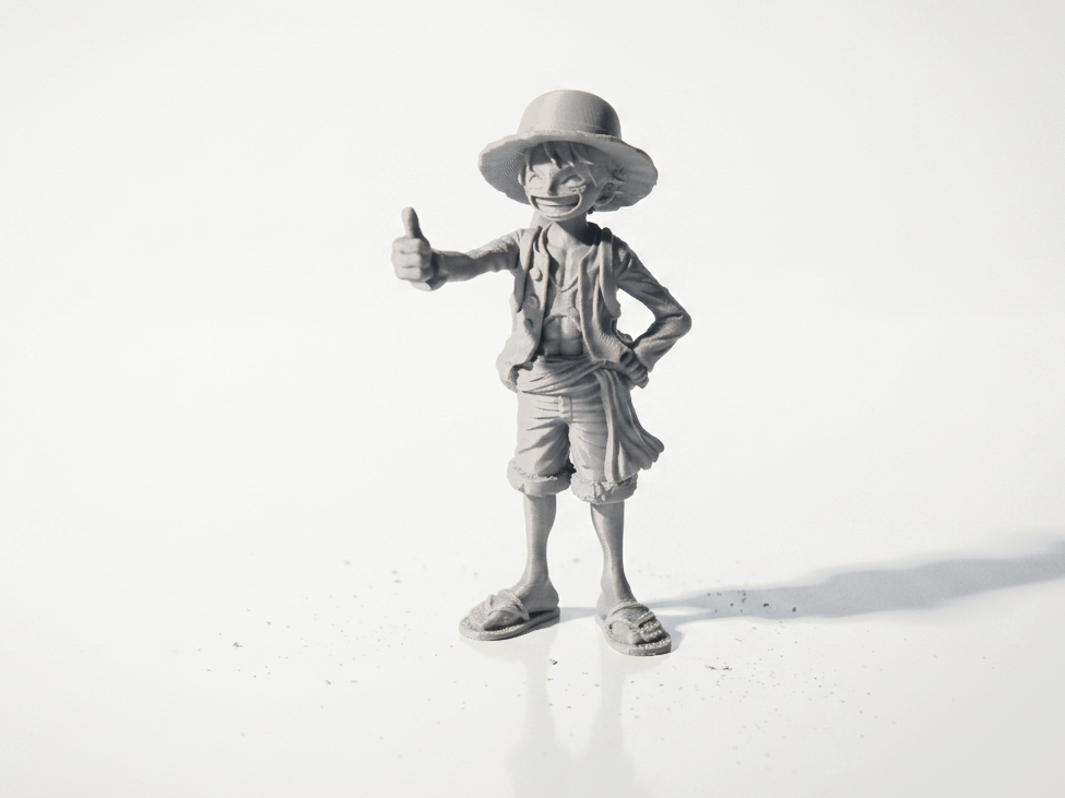 Luffy Figurine Anime Manga Collectible 3D Printable