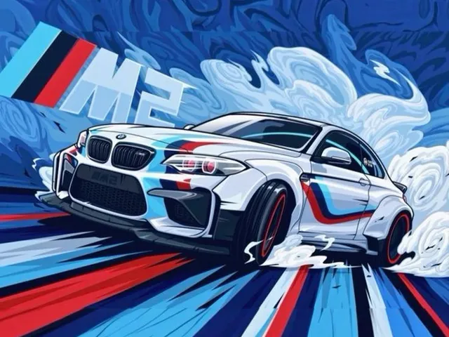 BMW M2 HueForge