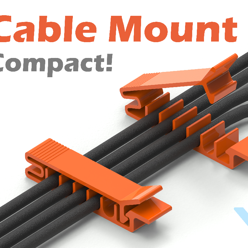 Cable Mount by VC Design | Download free STL model | Printables.com