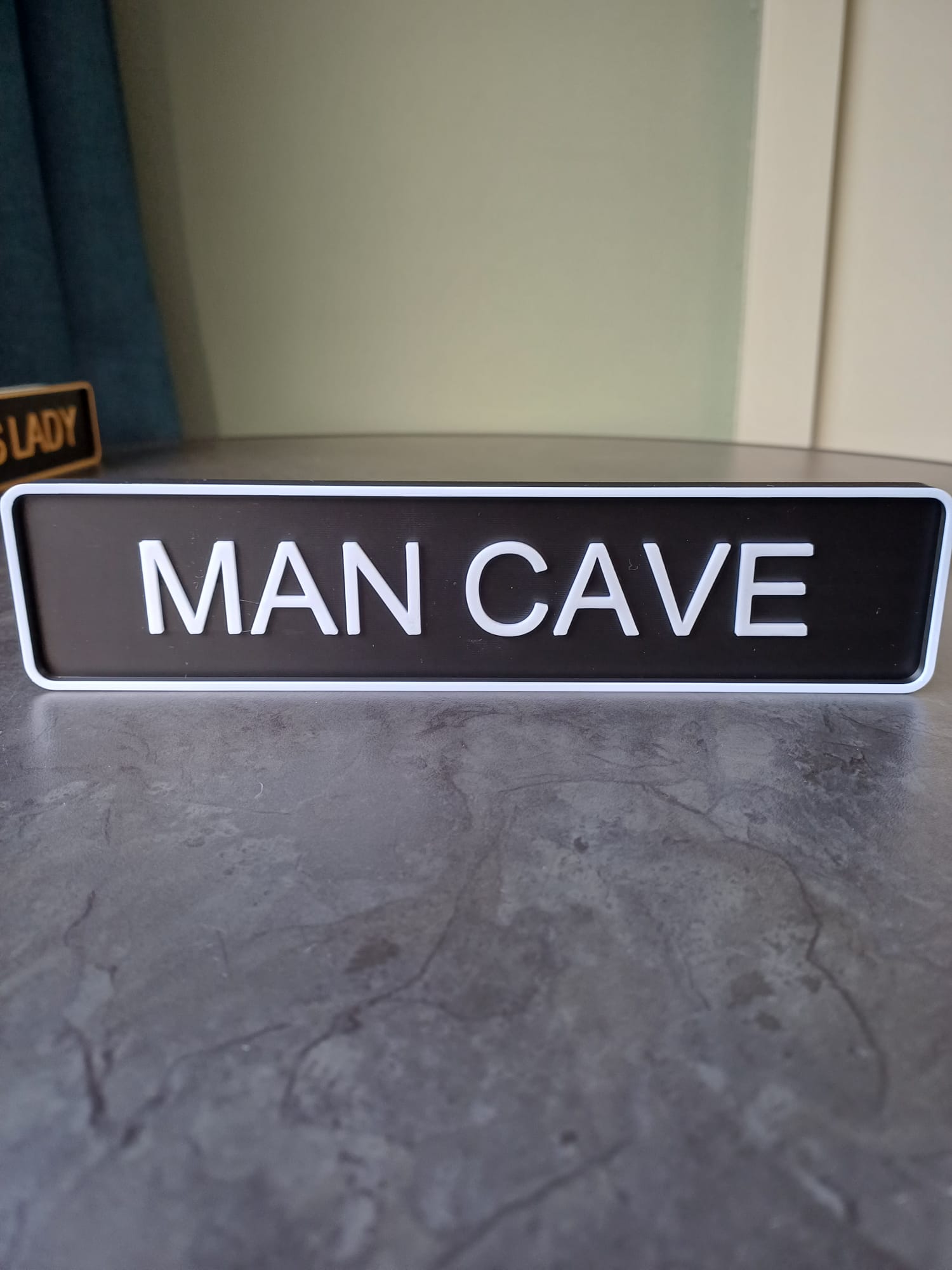 Man Cave Sign – Cool Garage & Home Decor — thumbnail 5
