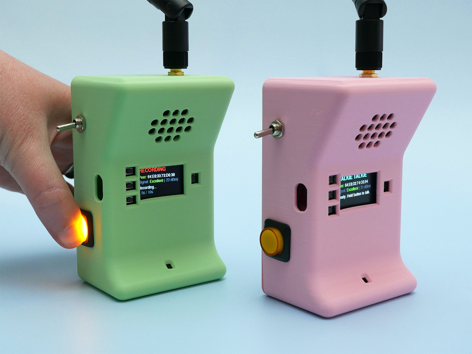 ESP-NOW Walkie Talkies