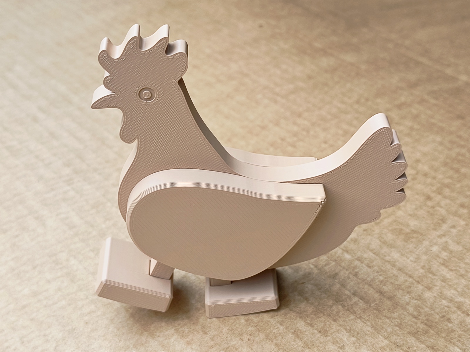 Miniatura 12 do modelo 3D Walking Chicken