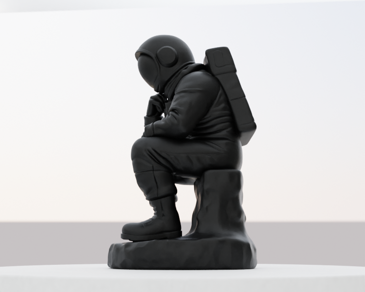 Thinking Astronaut — miniatura 3