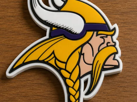 Minnesota Vikings Oversized 3D Fan Logo Pendant