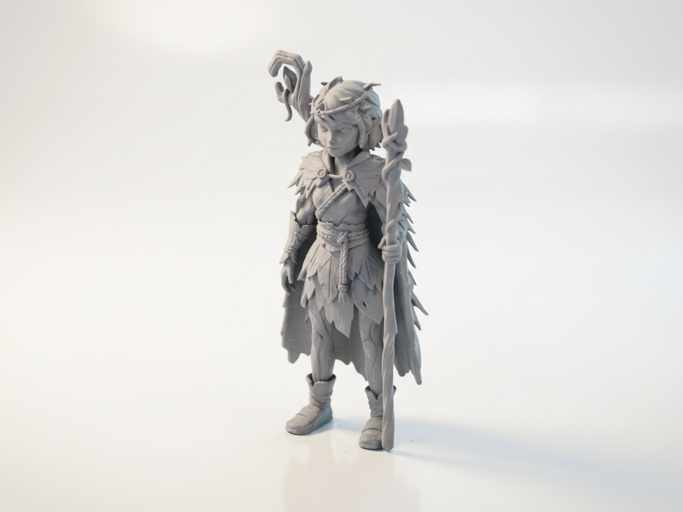 Tree Elf Fantasy Figurine Miscellaneous 3D Printable