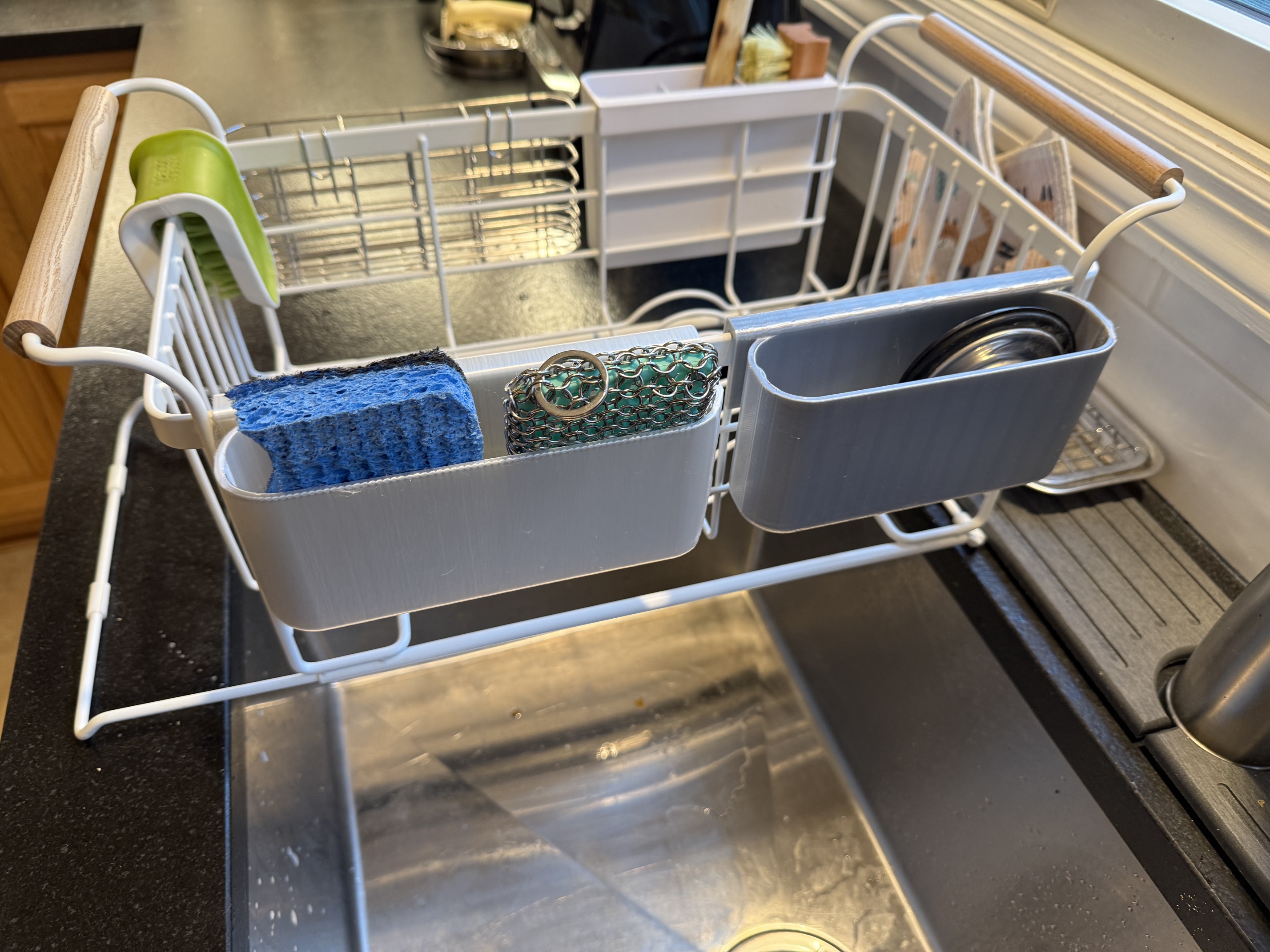 Sponge Caddy for Dish Drying Rack