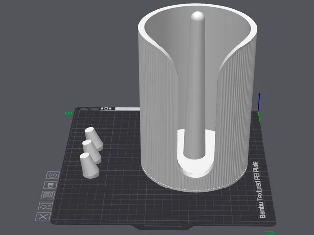 Modern Paper Towel Holder